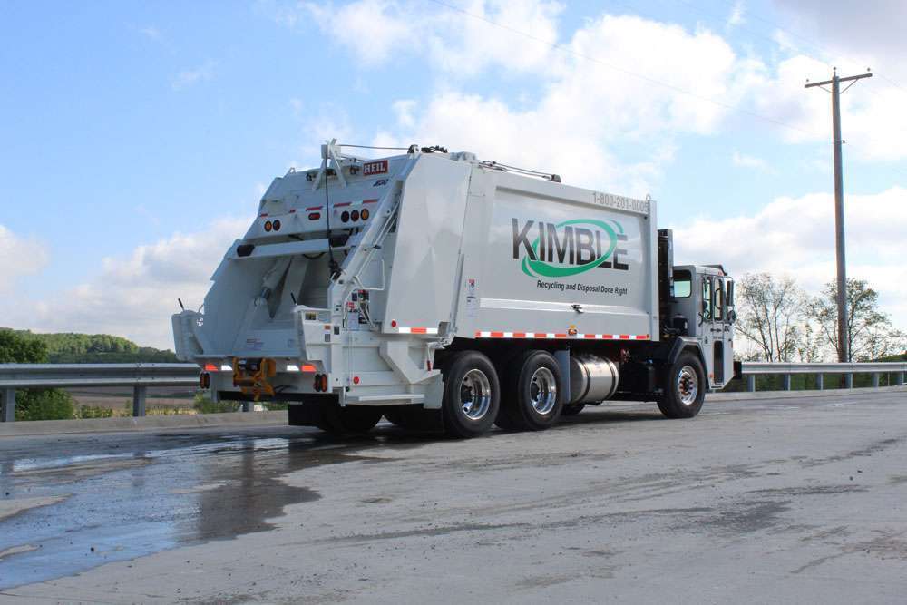 Kimble Recycling truck