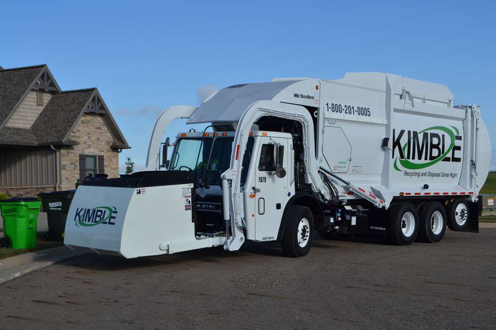 Kimble Recycling truck